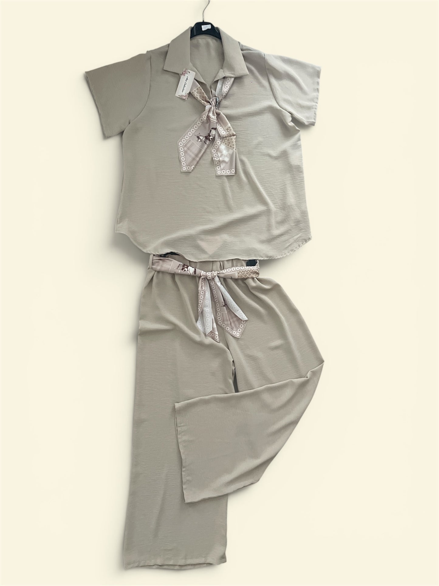 Ensemble fluide chocolat TU (38-46)